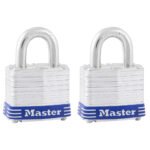 MASTER LOCK CANDADO DE ACERO LAMINADO 1-9/16" (40MM) (2PC)
