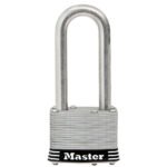 MASTER LOCK CANDADO DE ACERO INOXIDABLE LAMINADO DE 2" (51MM) X 2/1/2" (64MM)