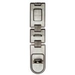 MASTER LOCK ALDABA DE DOBLE BISAGRA DE ACERO ENDURECIDO CINCADO 7-3/4" (20CM)