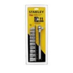 STANLEY JUEGO DE DADOS 1/2" 11 PIEZAS METRICO (3/61-15/1)