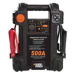 BLACK + DECKER JOMPEADOR BATERIA/INFLADOR/LINTERNA 14AH 500A