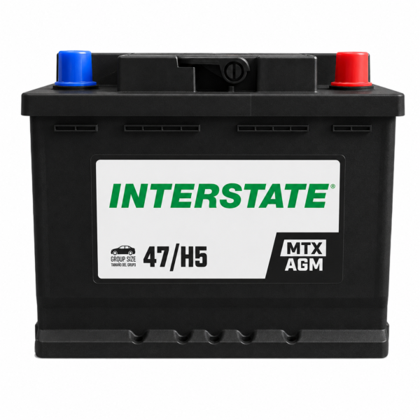 BATERIA INTERSTATE AGM CCA 650 CA 760 RC 100 AH 60