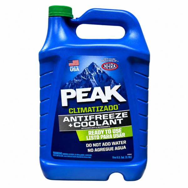 PEAK ANTICOGELANTE + COOLANT 33% CLIMATIZADO 1 GAL