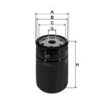 WIX FILTRO ACEITE (W 719/5) FORD (5 003 460) (5 003 461) (5 004 747) PORSCHE (056.115.561 G)