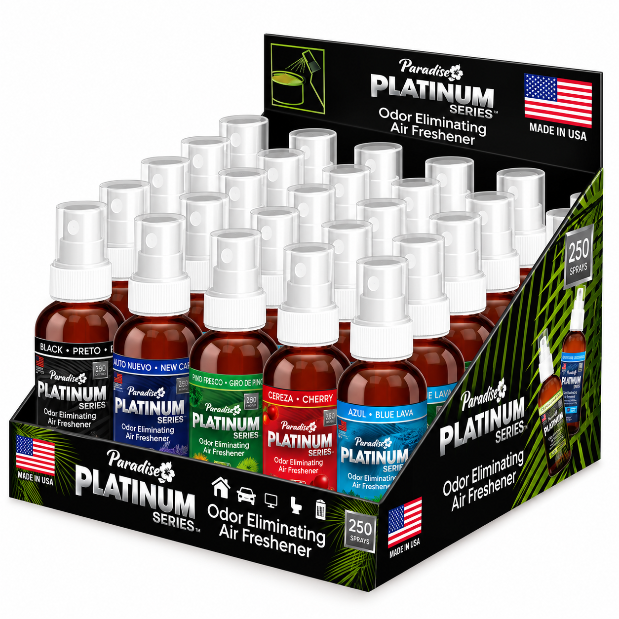 Expositor Paradise Platinum de Aromatizantes